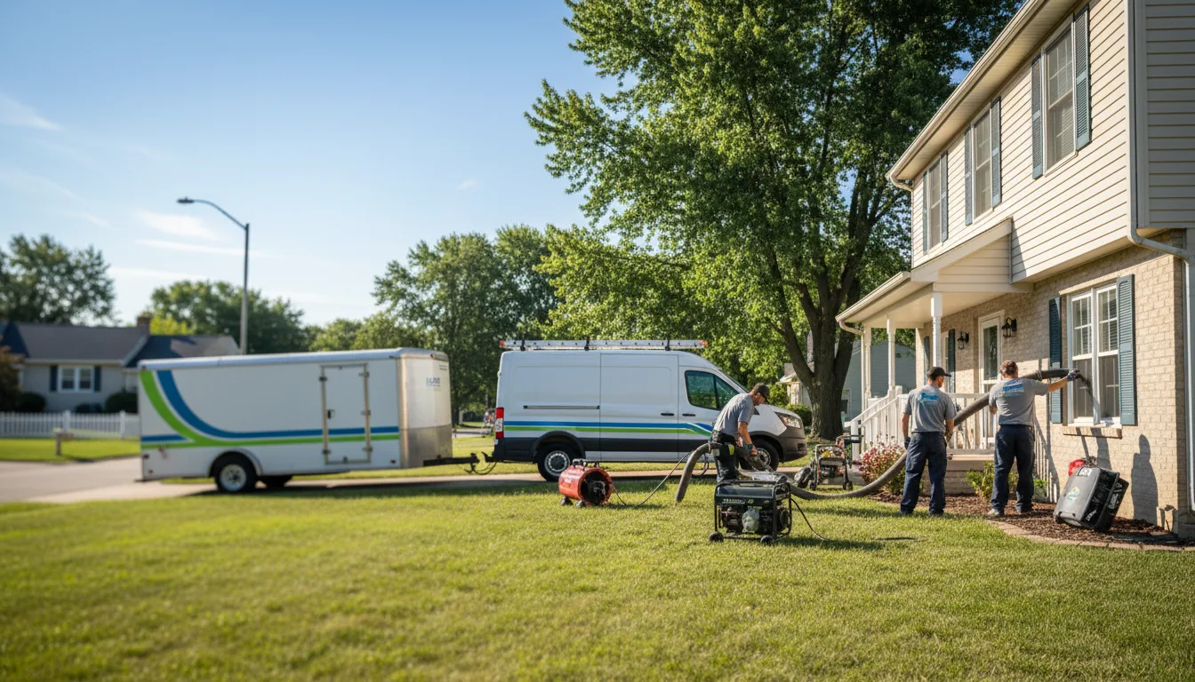Flooded Basement Restoration And Cleanup With Repair in Armstrong, IA near me